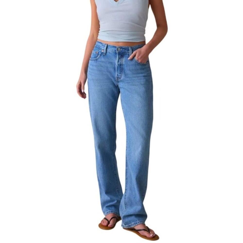 LEVI'S 501 PREMIUM 90s Jeans Button Fly Wide Leg 2024 - Size W29 L32